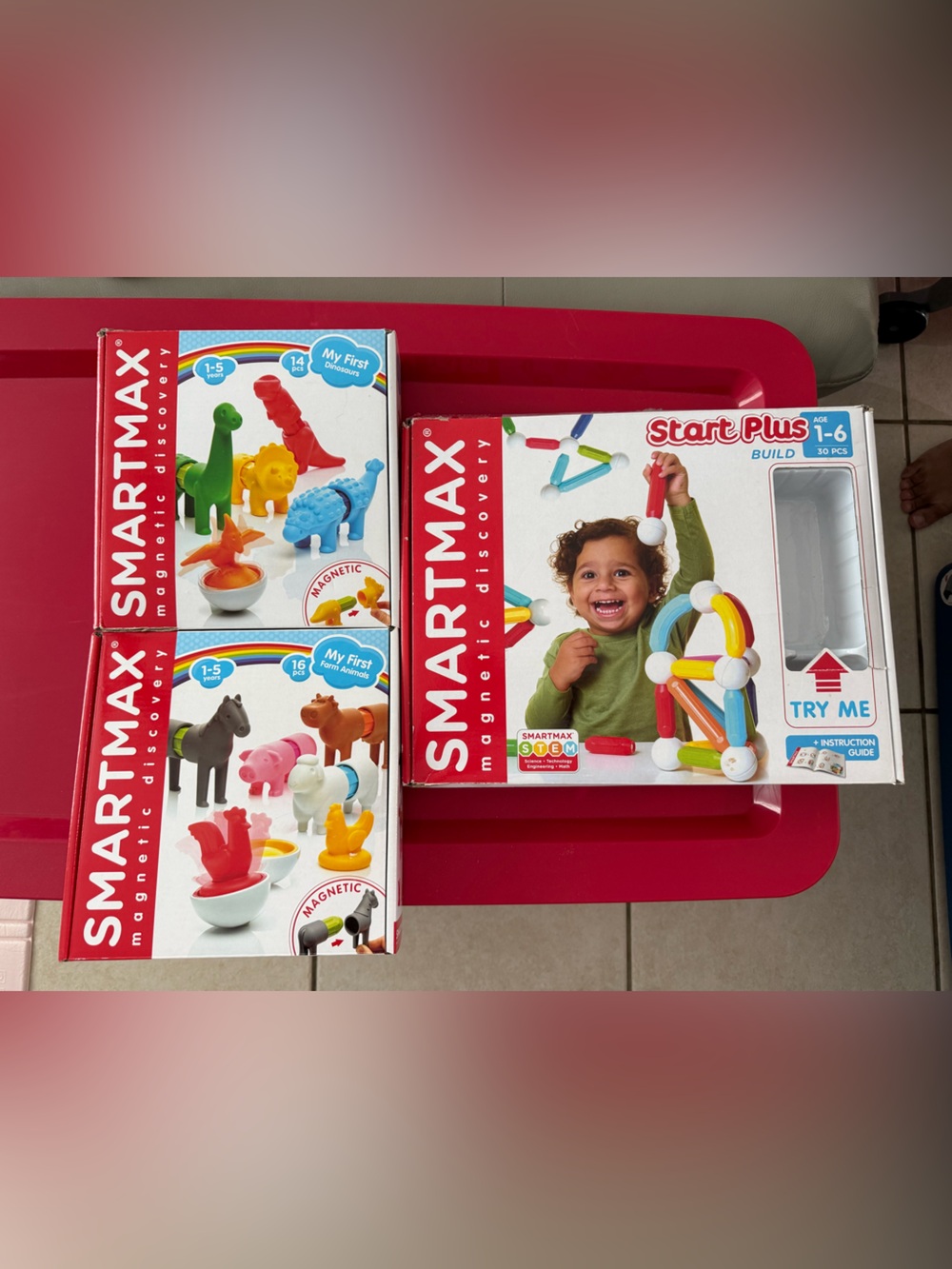 Smartmax Magnetic Toy Bundle